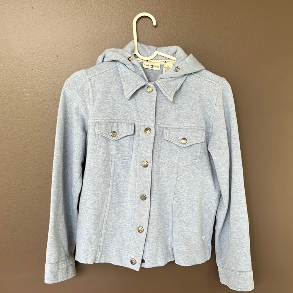 Light blue, Duck Head Jacket, Medium